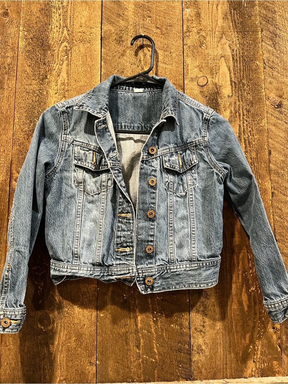 Light Blue Denim Jacket for Kids - Classic Jean Jacket